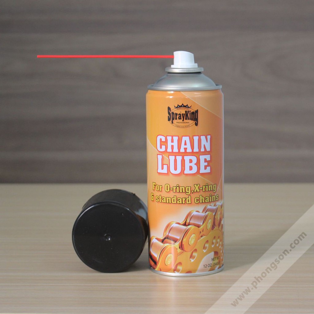 Chai xịt bôi trơn sên (xích) Sprayking Chain Lube 340g