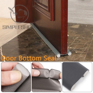 Thanh chặn bịt kín 2 bên đáy cửa sổ/ cửa ra vào bằng xốp không tự dính giúp cách âm chống gió nhiều màu sắc thời trang