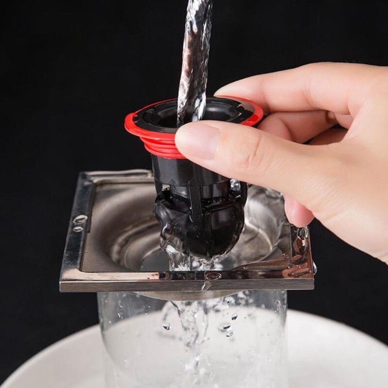 Phụ kiện thoát sàn ngăn mùi nhà tắm, lõi ngăn mùi sử dụng cho đường ống thoát nước