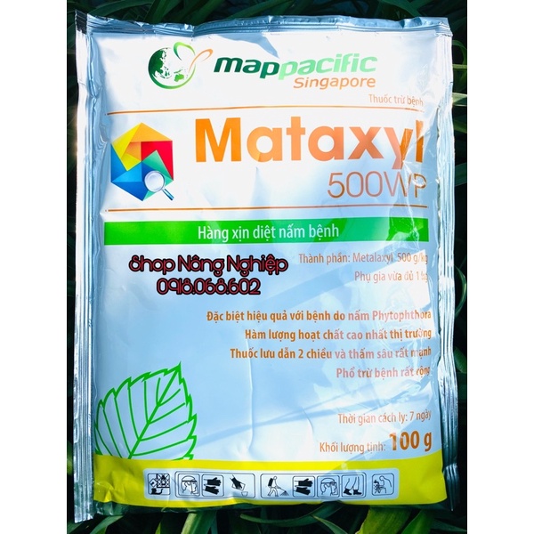 Thuốc trừ nấm bệnh Mataxyl 500WP nhập khẩu Singapore