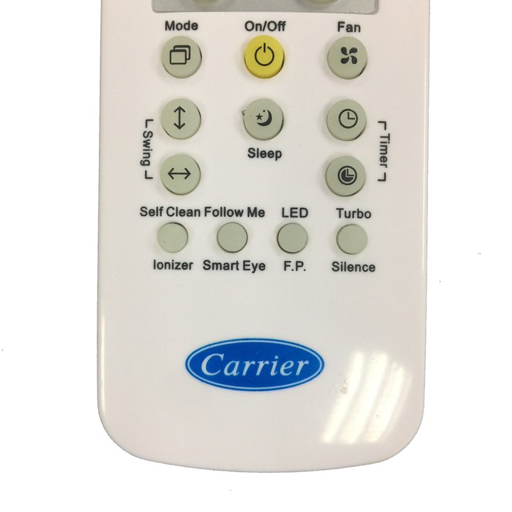 Remote máy lạnh CARRIER mẫu 2 - Điều khiển điều hòa CARRIER mẫu 2