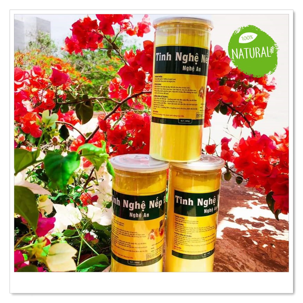 [Mới] Tinh bột nghệ NẾP ĐỎ 100% NGHỆ NẾP ĐỎ 🍠 ĐẸP DA, MỜ VẾT THÂM (250g, 500g)