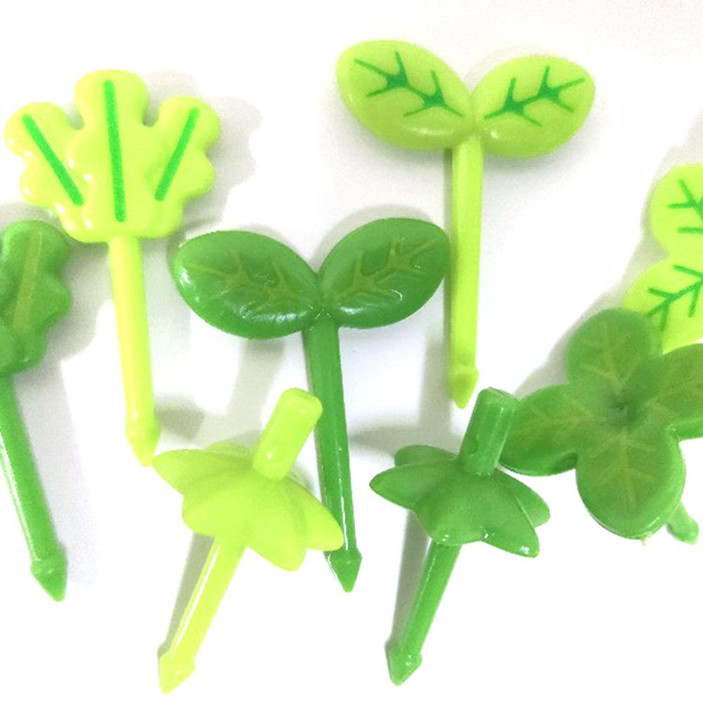 Nĩa Ăn Trái Cây Hình Chiếc Lá Xinh Xắn