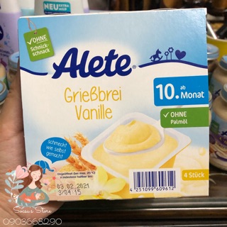 Sữa chua Alete cho bé 10m+ (Date 1-2/2021)