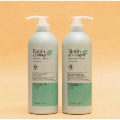 [CHINH HÃNG]⚡FreeShip⚡ Cặp Dầu Gội Xả BIOTIN & COLLAGEN XANH DƯƠNG 1000ML, Giảm Gàu Hiệu quả, Dưỡng Tóc Mềm Mượt | BigBuy360 - bigbuy360.vn