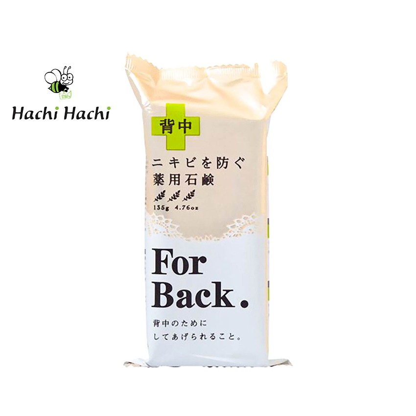 Xà bông hỗ trợ cho da mụn vùng lưng For Back 135g - Hachi Hachi Japan Shop