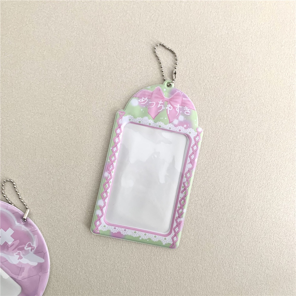 Túi Đựng Thẻ 10Cm Họa Tiết Nơ Ren Xinh Xắn