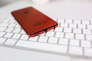 Skin Dán Oppo Thành Iphone Màu Đỏ