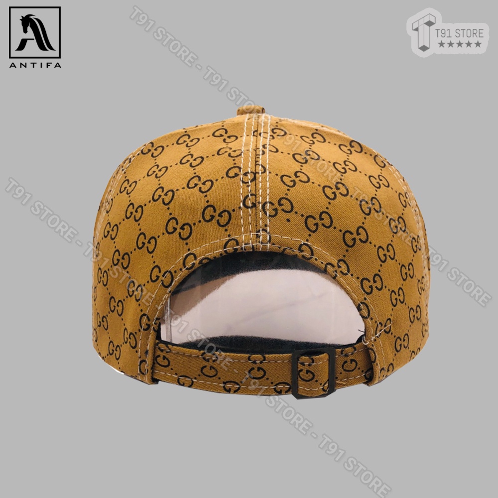 Mũ lưỡi trai GG mác dọc - Mũ thể thao GC phom dáng chuẩn, phong cách thời trang, dễ phối đồ