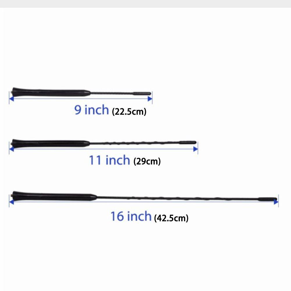 Ăng Ten AM / FM 9 '' / 11 '' / 16 '' Bằng Nhôm Cao Cấp Cho Xe Ô Tô