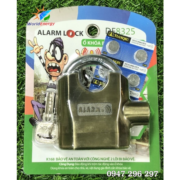 Khoá cửa báo động chống trộm ALARM LOCK chống cắt