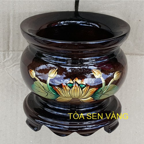 Lư Hương Gỗ- Đường kính 12cm