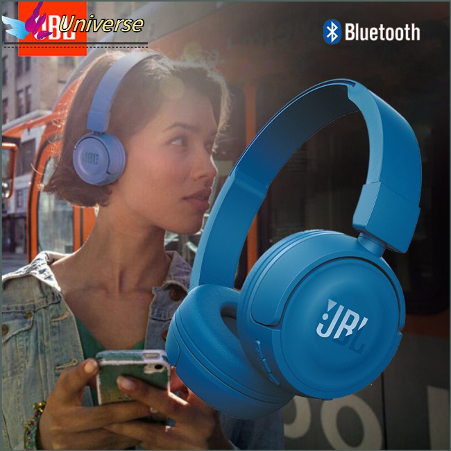 Tai Nghe Bluetooth Jbl T450bt Có Mic Và Phụ Kiện