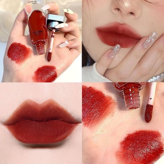 Son kem lì Maffick con vịt duck vỏ vuông trắng mềm không lộ vân tông màu nâu đất