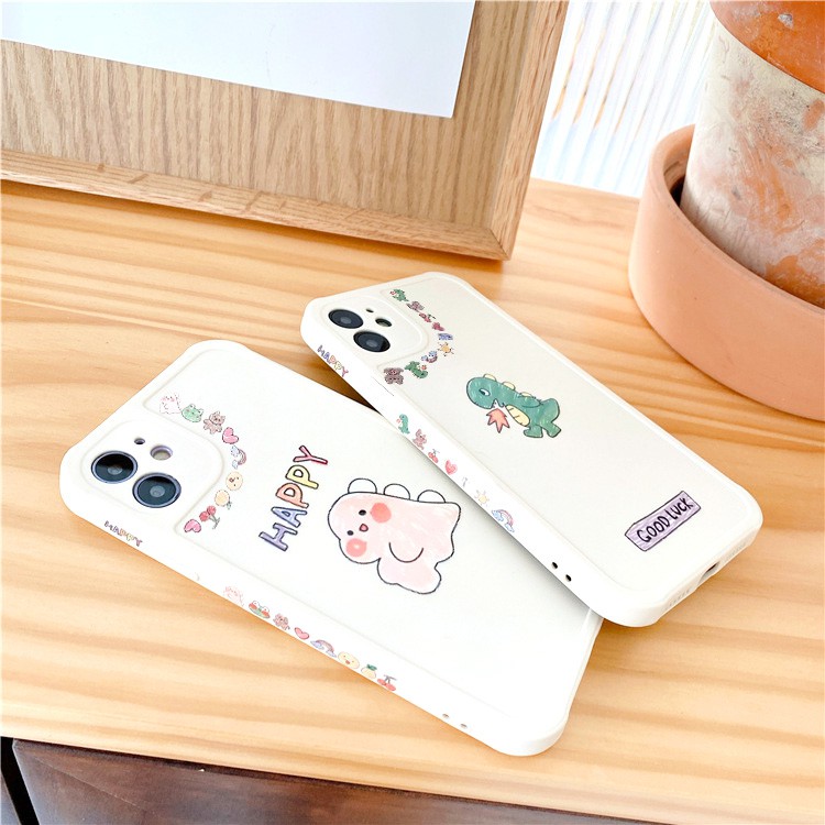 Ốp lưng iphone Lucky cạnh vuông in hình viền 5/5s/6/6plus/6s/6splus/7/7plus/8/8plus/x/xr/xs/11/12/pro/max/plus/promax | BigBuy360 - bigbuy360.vn