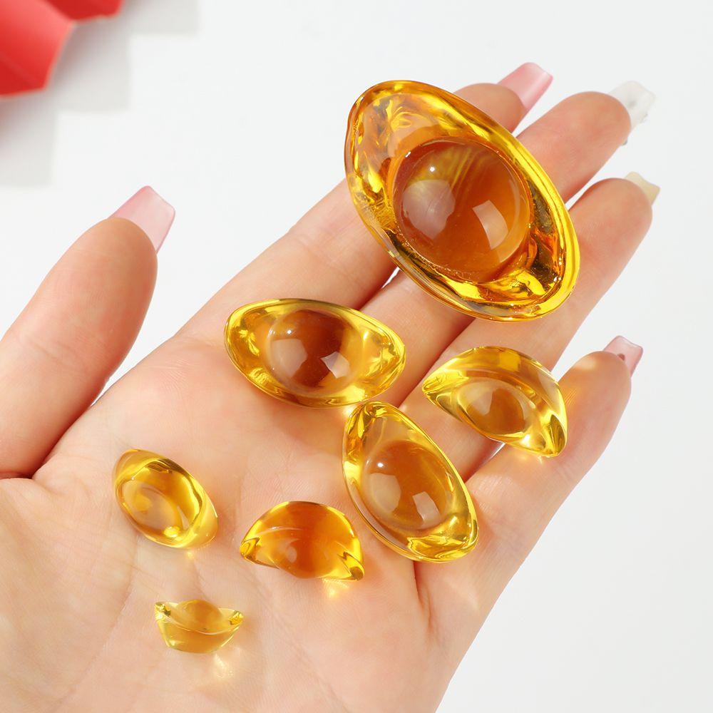 CONOPERY Bộ 5 Món Đồ Chơi  Chất Lượng Cao|Phụ Kiện Trang Trí Đám Cưới Nhiều Kích Cỡ Bằng Kính