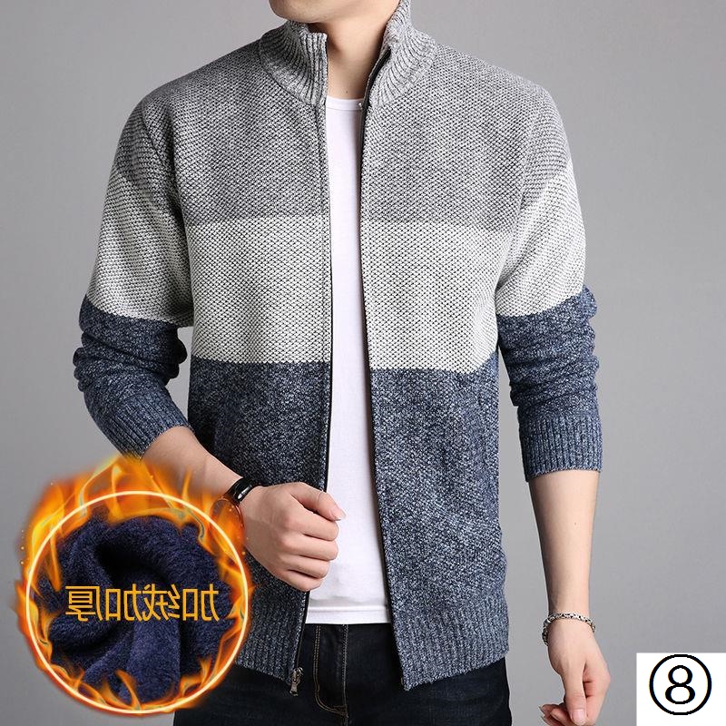 Áo Khoác Cardigan Len Dệt Kim Lót Nhung Dày Kiểu Mới Thời Trang Xuân Thu 2022