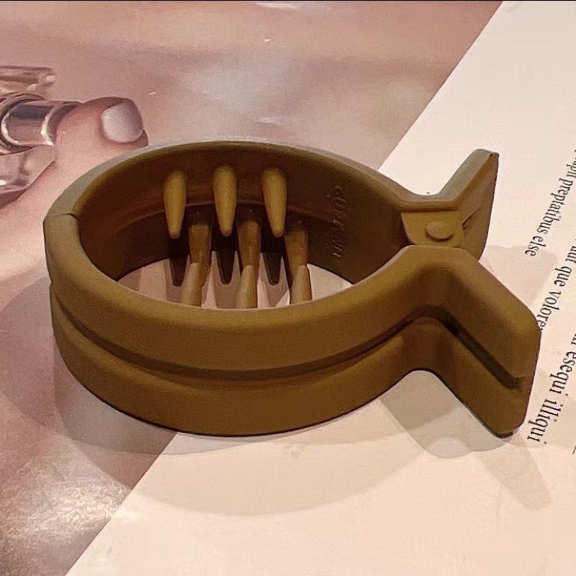 Kẹp Tóc Hình Cá Mập Màu Sắc Ngọt Ngào Thời Trang