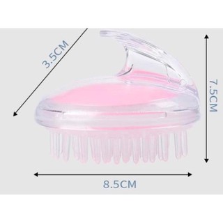 Lược gội đầu silicon dưỡng sinh massage da đầu