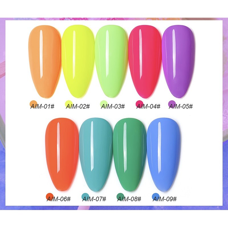 Sơn gel As đỏ mã AIM