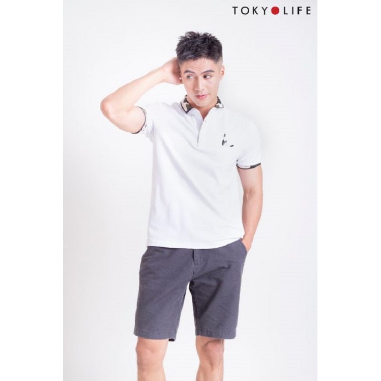 [Mã WABRTKL12 giảm 10% đơn 250K] Áo Polo Nam TOKYOLIFE cổ Đức phối màu E7POL002G | BigBuy360 - bigbuy360.vn