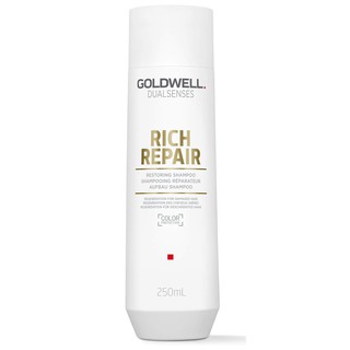 Dầu gội Goldwell Dualsenses Rich Repair Shampoo 250ml dành cho tóc khô xơ, hư tổn