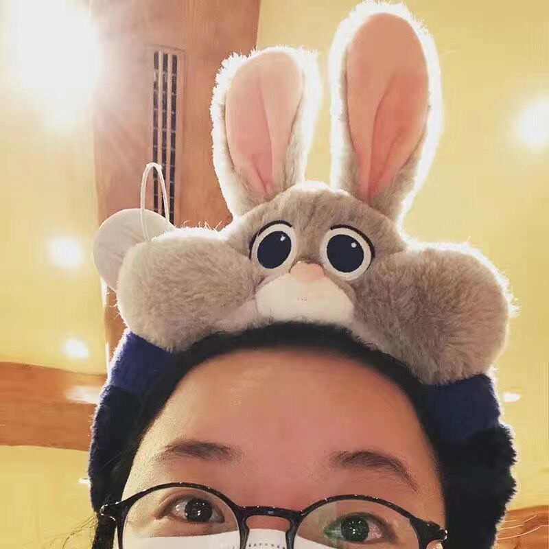 Băng Đô Cài Tóc Hình Gấu Hoạt Hình Dễ Thương Cho Mẹ Và Bé