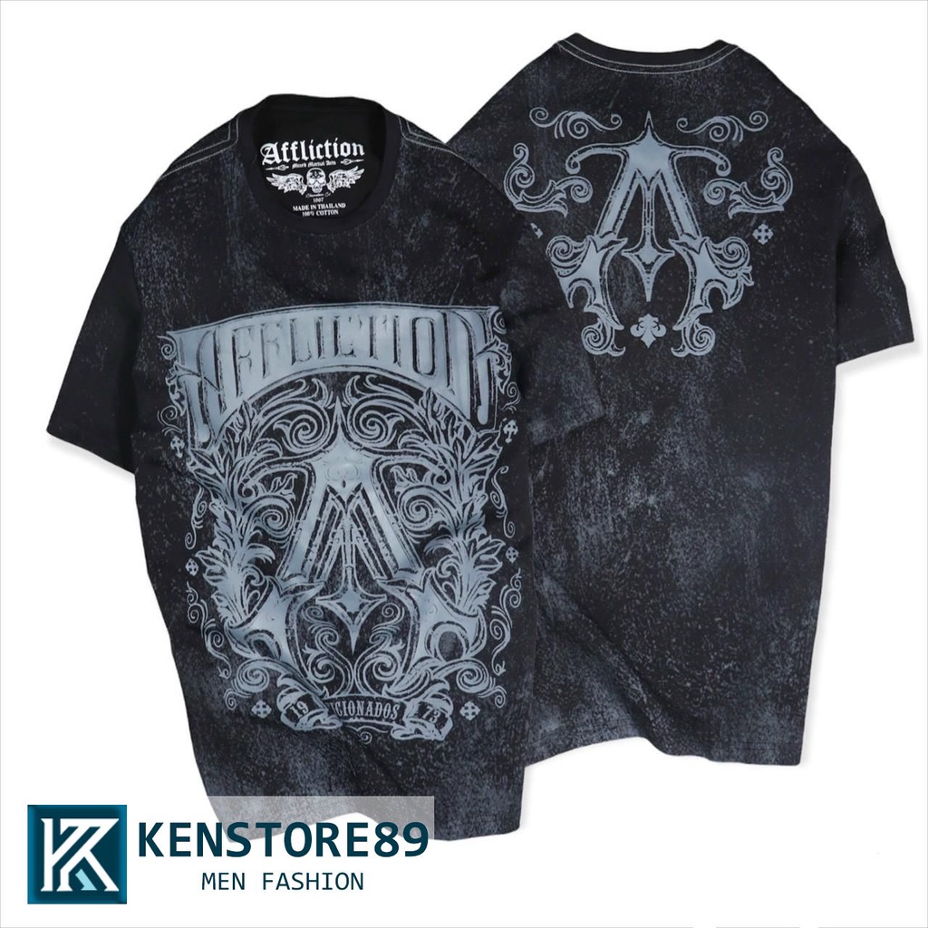 Áo thun nam cổ tròn Affliction DOS Thailand cao cấp KENSTORE89 ATV236