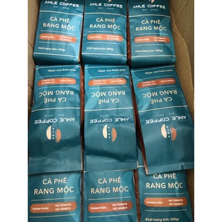 [Cà phê Arabica và Robusta rang xay nguyên chất 1000gr] Cà phê rang mộc AnLeCoffee