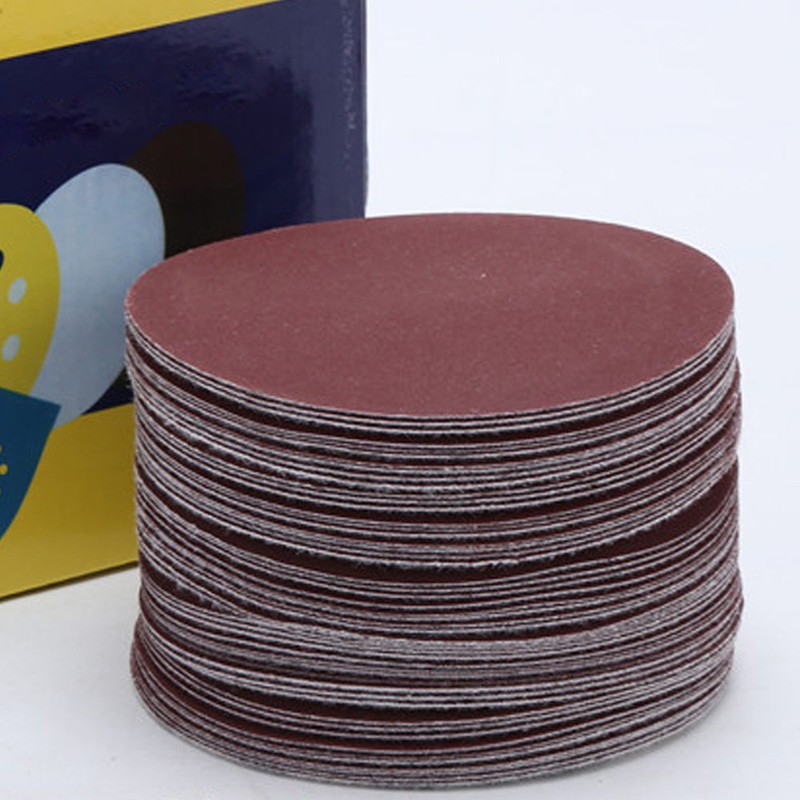 Bộ 10 Đĩa Giấy Nhám Tròn 4 "Inch P40,60,80,100,120,150,180,240,320,400,600,800 Mix Grit