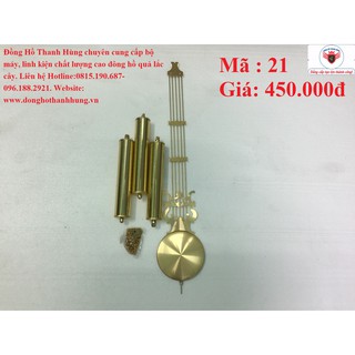 Bộ trang trí đồng hồ quả lắc cây cỡ nhỏ hàng đẹp -Đồng Hồ Thanh Hùng
