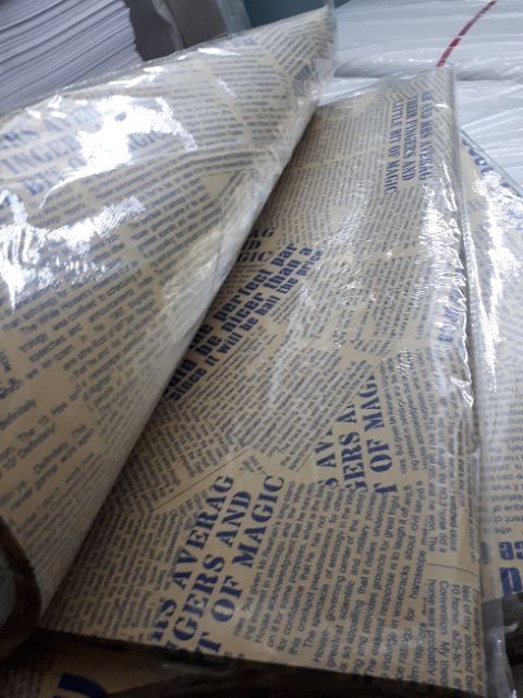 Giấy báo gói hoa ngẫu nhiên mẫu