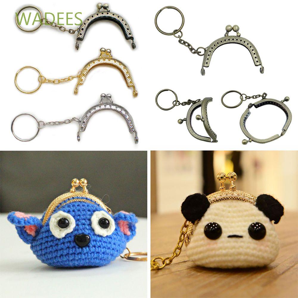 Khung vòm có khóa kẹp mini hình chữ U bằng kim loại thay thế cho ví đựng tiền/túi xách