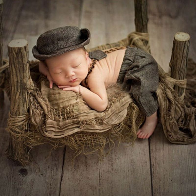 Mary☆Newborn Hat Pants Clothing Set Photo Shooting Costume Outfit Photography Props