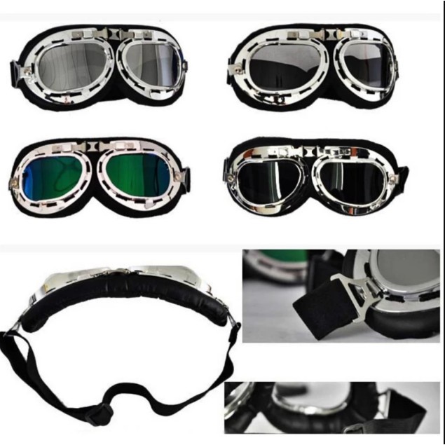 Kính PHI CÔNG gắn Kèm Mũ 1/2 Và 3/4 - đi phượt | BigBuy360 - bigbuy360.vn