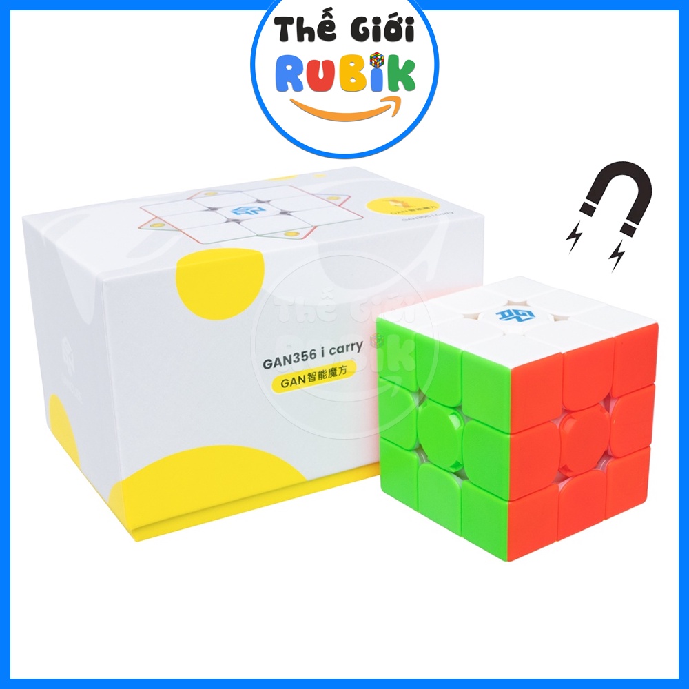 Gan 356 I Carry S Rubik 3x3 Thông Minh Kết Nối Với Điện Thoại Có Nam Châm | The Gioi Rubik