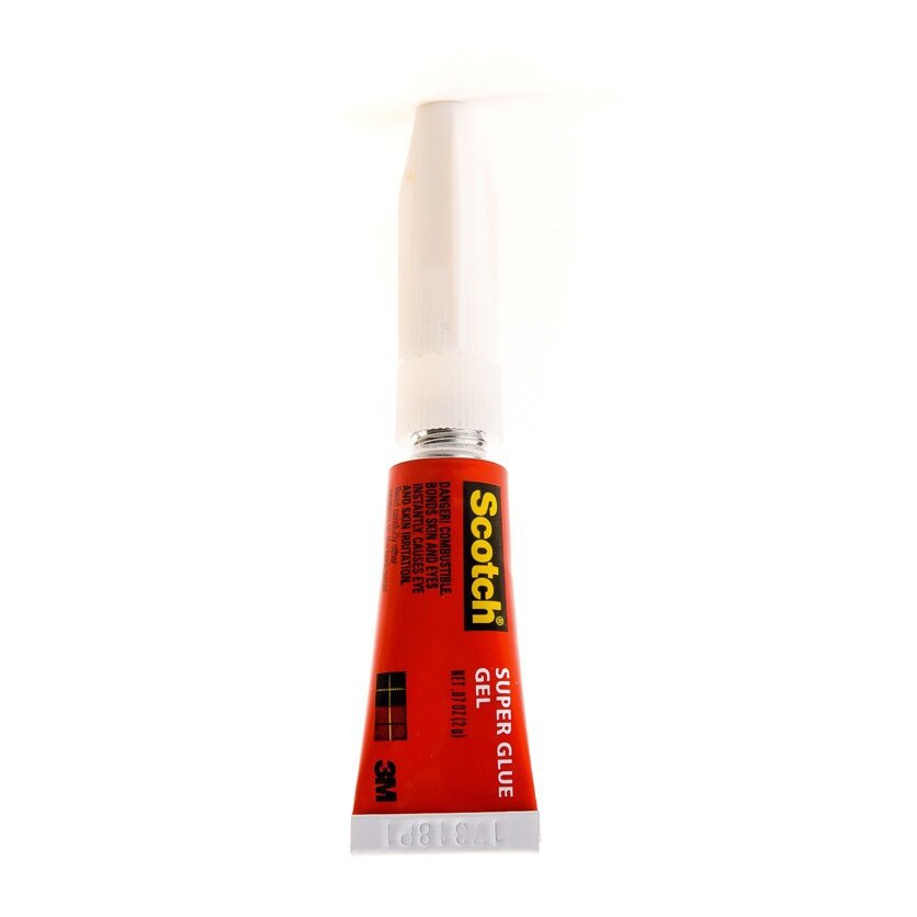 Bộ 4 tuýp keo dán đa năng siêu dính nhanh khô 3M Scotch Super Glue AD113 2g