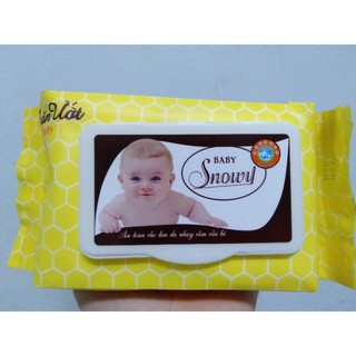 Khăn ướt Baby Snowy 60 tờ