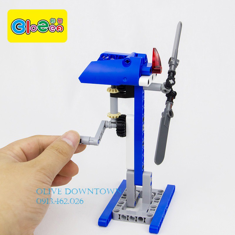 🔸️ Bộ lắp ráp 54 mảnh CỐI XAY GIÓ - Đồ chơi Giáo dục STEM/TECHNIC