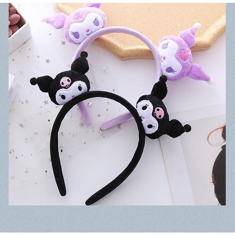 cài tóc nữ cài SANRIO KUROMI băng đô bờm tóc nữ