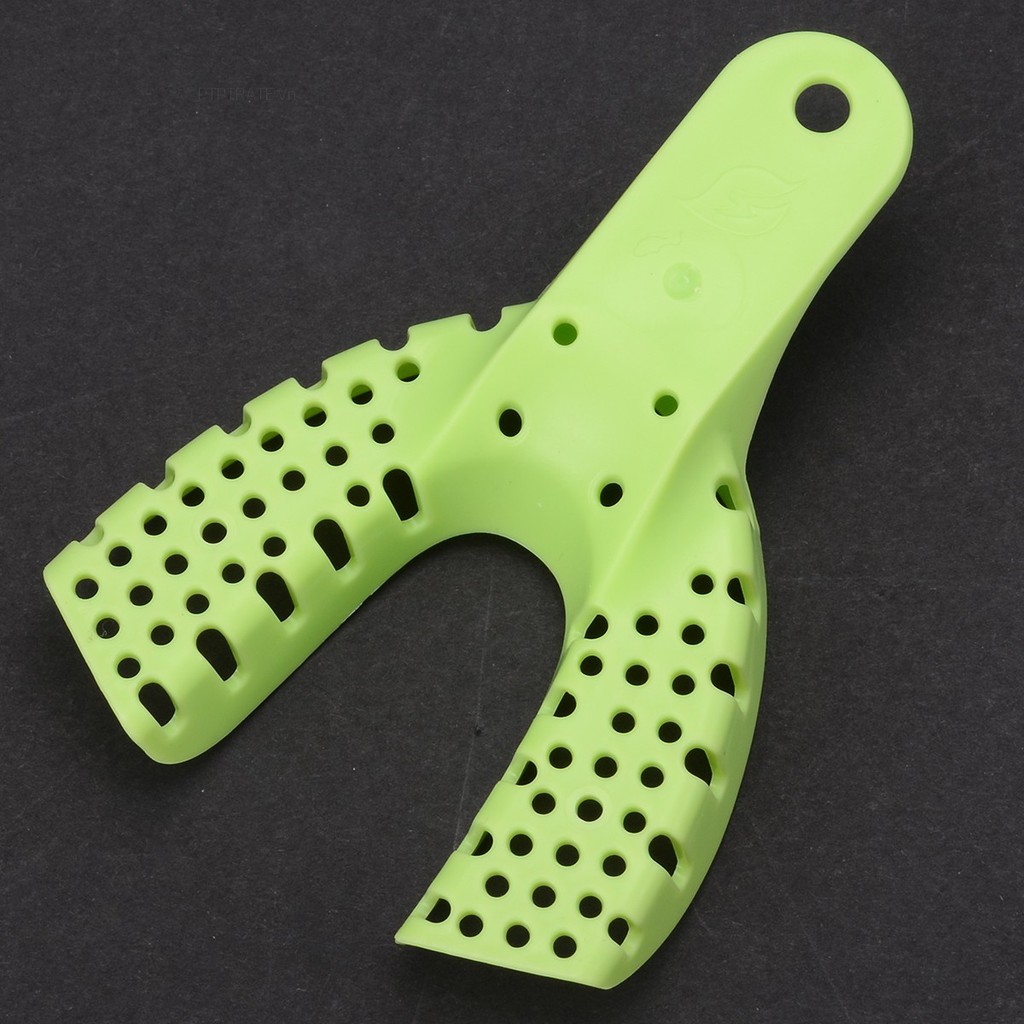 PTPTRATE ★10x Plastic Dental Impression Trays Dental Central Supply Materials Teeth Holder