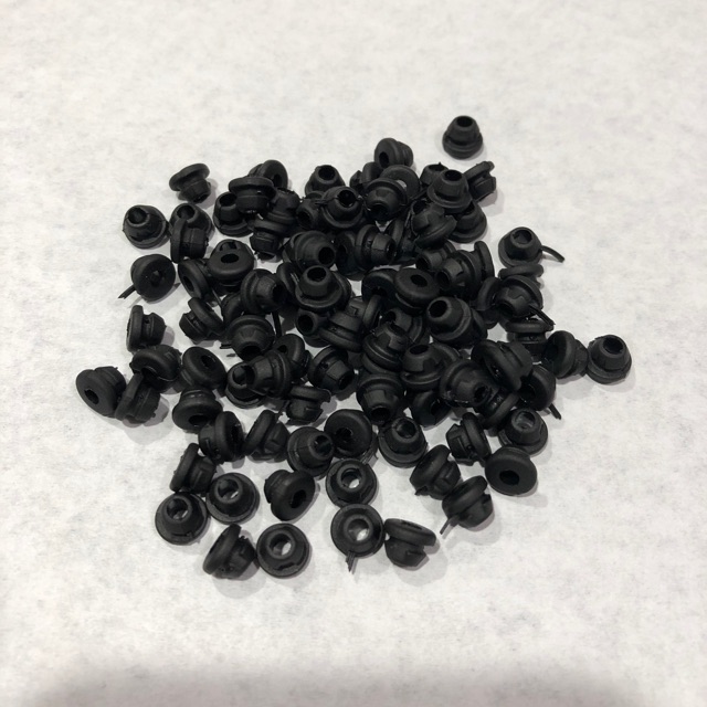 100 núm giữ kim silicon
