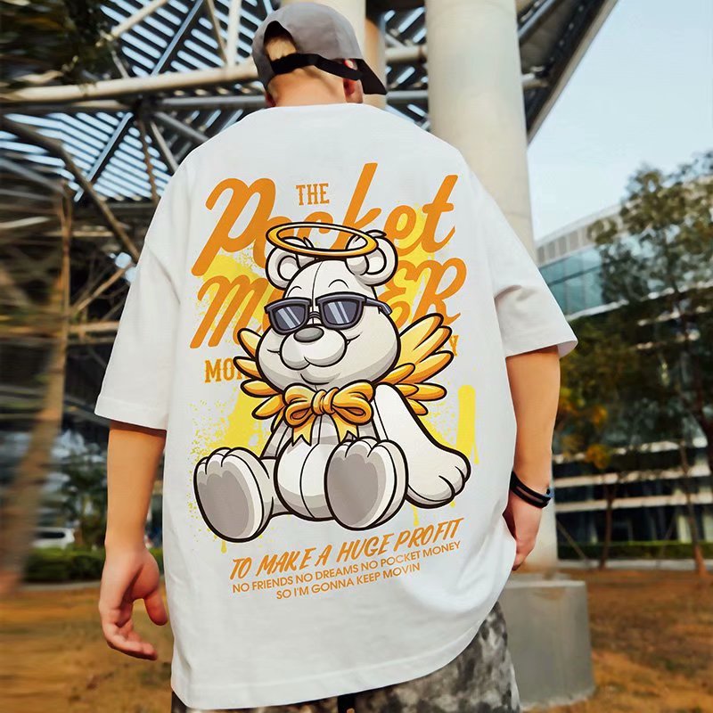 Áo Thun Form Rộng Tay Lỡ Thời Trang Dành Cho Cả Nam Và Nữ Size S-8Xl