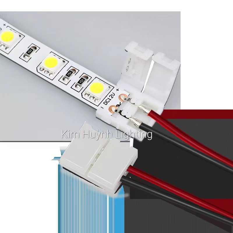 Phụ kiện kết nối đèn led, led dán 8mm 10mm không cần hàn (giá bán của 1 cái)