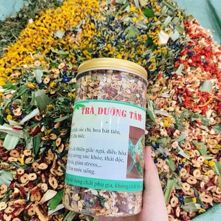 500g Trà Dưỡng Tâm Đẹp Da - Ngủ Ngon (Gồm: Long nhãn - Kỷ tử - Táo đỏ)
