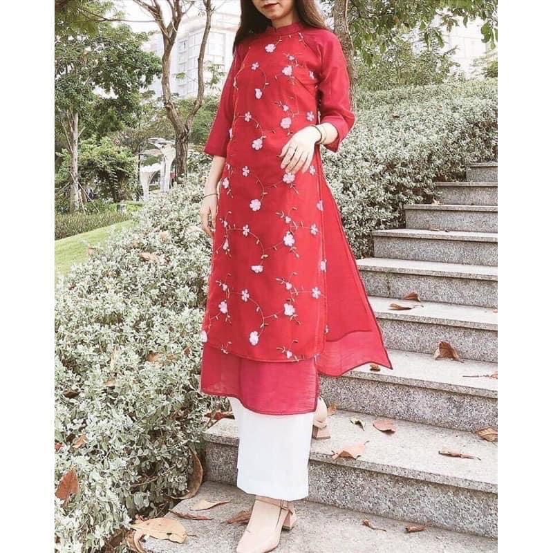 ÁO DÀI CÁCH TÂN 4 TÀ TẾT 2021