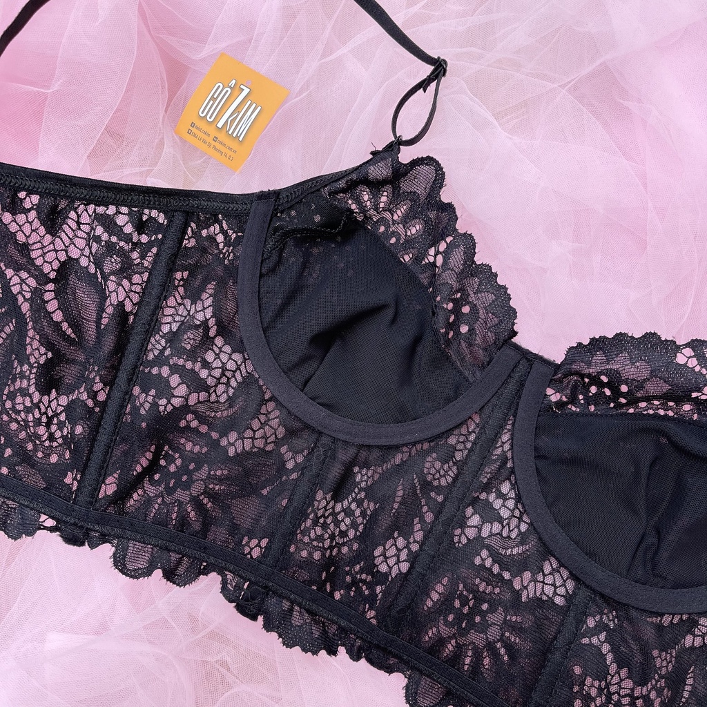 Áo Croset Lesa định hình from ngực có gọng ôm nâng tốt Cô Kim 7 | BigBuy360 - bigbuy360.vn