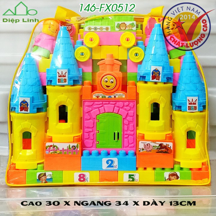 (Hàng Việt Nam) Đồ Chơi Lắp Ghép Xếp Hình Thông Minh Cho Bé Rèn Luyện Phát Triển Trí Tuệ-Đồ Chơi Lego