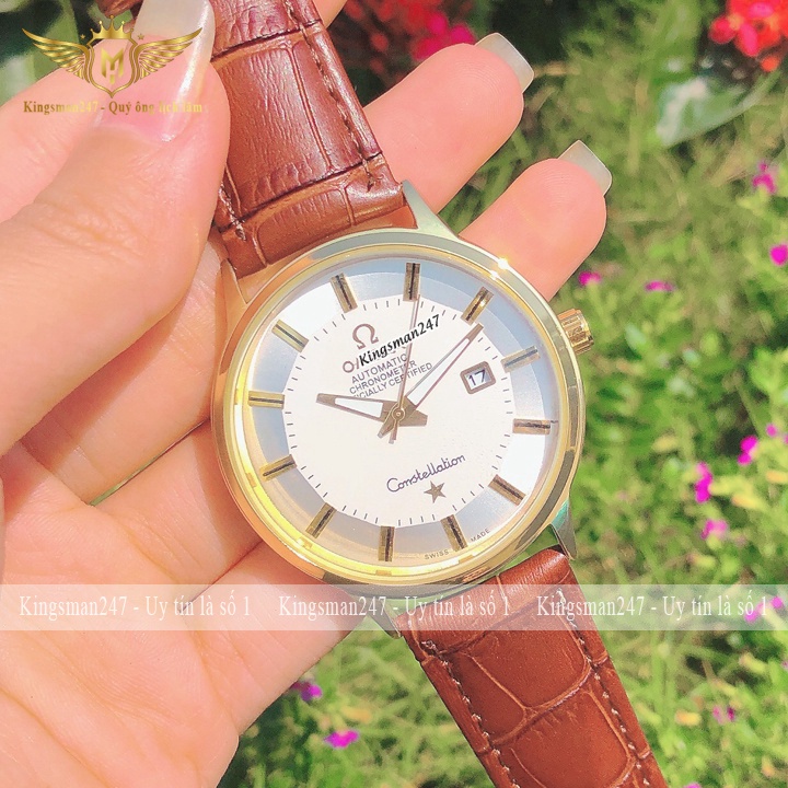 Đồng hồ nam chính hãng OMG 8269 dây da cao cấp, thời trang đẹp sang trọng, lịch lãm [Tặng thêm pin] | BigBuy360 - bigbuy360.vn