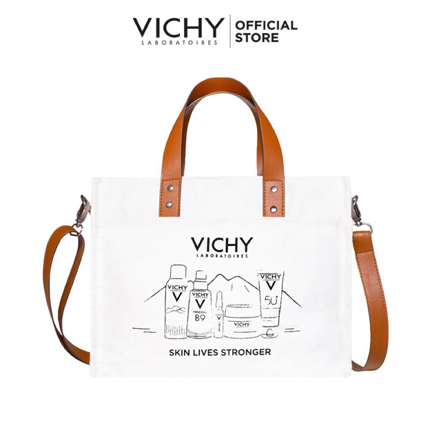 Quà Tặng Vichy- Túi Tote Vichy Skin Lives Stronger 2020